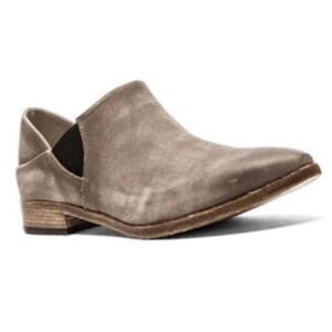 Free People Ankle Boots Booties Women EU 38‎ US 7.5 Leather Distressed Pointed